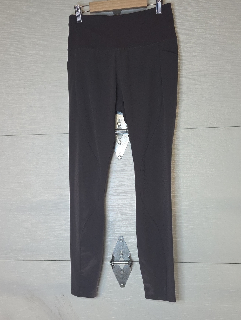 Athleta Dark Purple/Grey High-Rise Performance Leggings